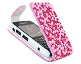 iTALKonline FunkGem FLIP Wallet PINK SILVER Diamonte Crystals Super Hydro G ....