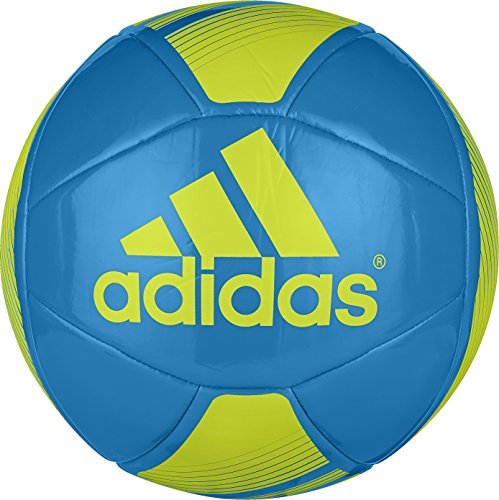 Adidas Performance Epp Glider Soccer Ball, Solar Blue/Semi Solar Yellow, Size 4 (888170567574)