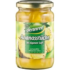 dennree Bio Ananas St�cke in eigenem Saft 350 gr