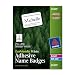 Avery White EcoFriendly Name Badges, 2.33 x 3.375 Inches, Box of 400 (45395)