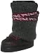 Features:Womens snow bootComfortable, warm and dryGrippy outsoleDraw cord at topThick inner paddingExterior lacing detailsUse on the mountain or cityMaterial: Nylon upper, TPR outsole