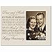 Personalized 65th Year Wedding Anniversary Gift for Couple Custom engraved 65th Wedding Anniversary Gifts Frame Holds 1 4x6 Photo 8