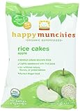 Happy Munchies Rice Cakes, Apple, 1.4 Ounce Bags (Pack of 10)