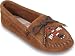 Minnetonka Moccasin Women's Thunderbird SoftSole (Brown Suede 6.5 M)