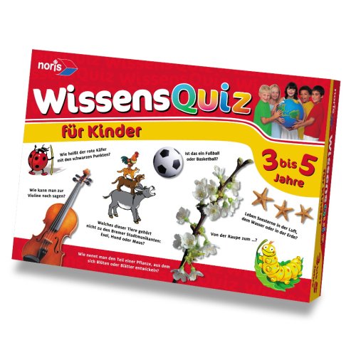 Noris 60 601 6250 - Wissensquiz f&uuml;r Kinder \"3 - 5 Jahre\" Preisvergleich