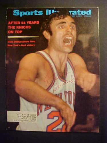 Dave DeBusschere New York Knicks Autographed May 18, 1970 Sports Illustrated Magazine With Signing Photo
