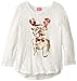 Pinky Big Girls' Lightweight Holiday Motif Sweater