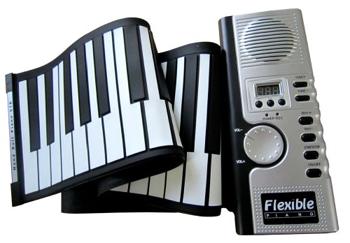 Mini Portable Hand Roll up Electronic Keyboard 61 Keys