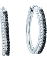 0.51CTW DIAMOND FASHION HOOPS