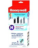 Honeywell True HEPA Air Purifier Replacement Filter, HRF-H1/Filter (H)