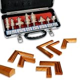 81-008pf 8 Pc Molding and Picture Frame Router Bit Set � Shank by Elite
