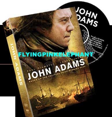 John Adams 3 DVD HBO Exclusive Gift Set w/Audiobook MP3 CD included