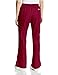 Cherokee Women's Flare Leg Drawstring Scrub Pant, Wine, Small