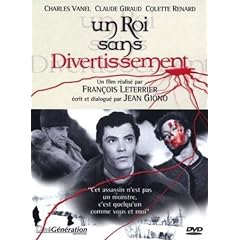 Un roi sans divertissement