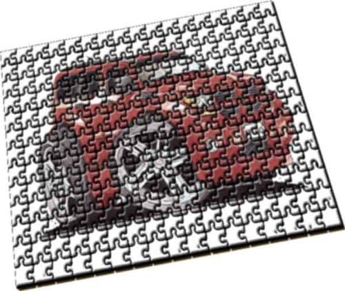 Personalisiertes Koolart - Chrysler Dodge Nitro Car - A3 Holzpuzzle by Eminence Gifts Ltd