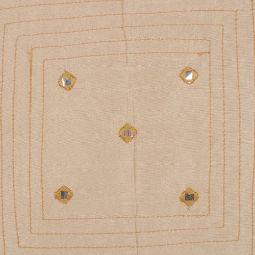 Imagen 3 de Cojín de seda india Covers Tamaño 16 x 16 pulgadas Juego de 2 piezas