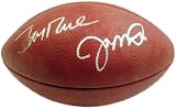 Joe Montana and Jerry Rice Dual Autographed Wilson NFL Football