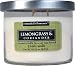 Candle-lite Essential Elements 14-3/4-Ounce 3 Wick Candle with Soy Wax, Lemongrass and Coriander