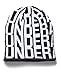 Under Armour Girls' UA Glow Beanie (Youth), Black (001)/White, One Size Fits All