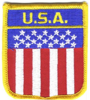 USA - Country Shield Patch
