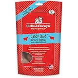 Stella & Chewy's Freeze Dried Dandy Lamb Dinner Patties for Dogs, 15 Ounce