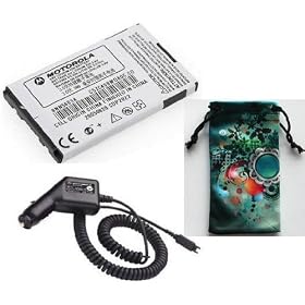 GENUINE Motorola SNN5683A BATTERY - Includes free Hi-etech mobile phone sleeve plus free genuine Motorola Car Charger