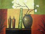 20X24 inch Still Life Hand-painted Oil Painting Vase Dacor