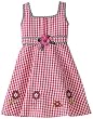 So La Vita Toddler Girls Toddler Pin Tuck Yoke Dress