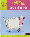 Ecriture Petite section : 3-4 ans