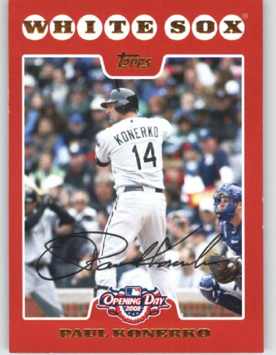 2008 Topps Opening Day #129 Paul Konerko - Chicago White Sox (Baseball Cards)