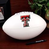 Texas Tech Red Raiders Official Full Size Autograph Football