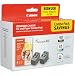 Canon PG-40/CLI-41 Cartridges and Glossy Photo Paper Combo Pack (0615B009)