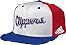 NBA Los Angeles Clippers Men's Team Nation Snapback Cap, White, One Size
