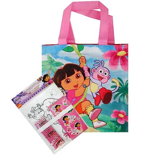 Dora Coloring Sheets and Activity Kit with FREE Tote