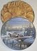 Gourmet Food : Scott's Cakes 2 1/2 lb. Oatmeal Raisin Cookies in a Large Sleigh Ride Tin