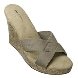 Women's Merona® Willie Crossband Wedge Sandals - Tan