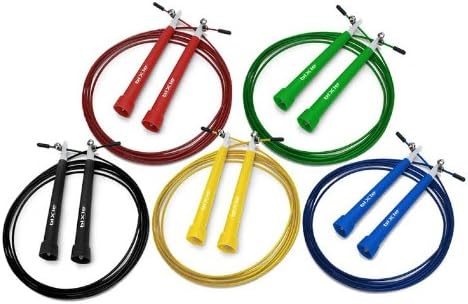Bixle® Speed Cable Jump Rope, Super Fast, 10' Feet Fully Adjustable