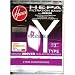 Hoover 4010801Y HEPA Y-Bag Filter - (2-Pack)