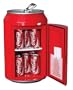 Koolatron CC10G Coca-Cola Can-Shaped 8-Can-Capacity Fridge, Red