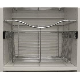 Lifespan Closets - Chrome Wire Drawer 18Width x 14 Depth x 11 Height by Lifespan Closets