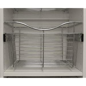Lifespan Closets - Chrome Wire Drawer 18Width x 14 Depth x 11 Height by