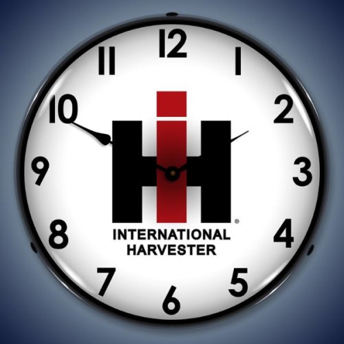 International Harvester Lighted Wall Clock
