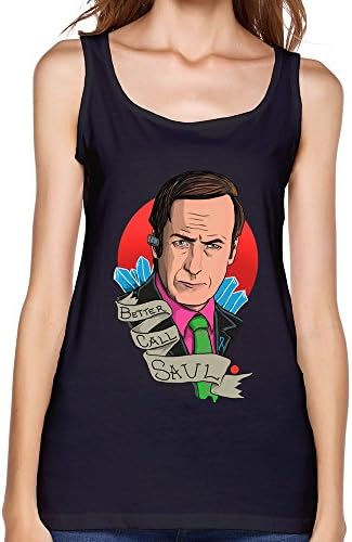 RUIFENG Women's Breaking Bad Better Call Saul Goodman Geek Tank Top- M Black