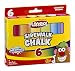 Playskool Sidewalk Chalk Assorted Colors 6 Ct (Pack Of 6) RS.2299.00