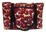 Running Horse Deluxe Tote Bag
