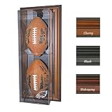 Philadelphia Eagles NFL Case-Up Football Display Case (Vertical)
