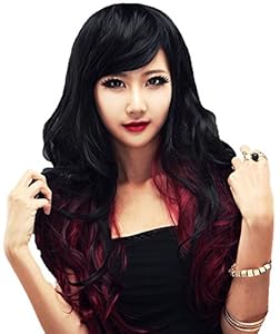 Cool2day Long Lolita Curly Mixed Hair Full Wig+Free Wig Cap(Model:JF011514)