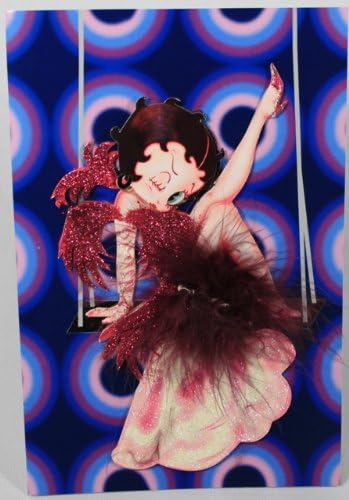 Betty Boop Greeting Card Cabaret Style