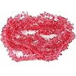 Pink Chip Glass Beads Jewelry Beading Craft 34" Strand