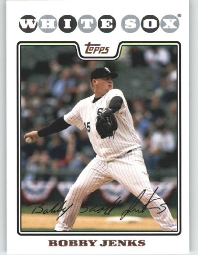 2008 Topps #215 Bobby Jenks - Chicago White Sox (Baseball Cards)
